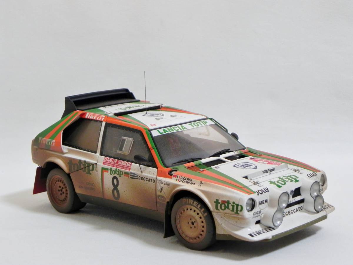 オートアート　1／18 ランチャ　デルタ　S4 サンレモ　1986 ウエザリング オートアート 1／18 ランチャ デルタ S4 サンレモ 1986