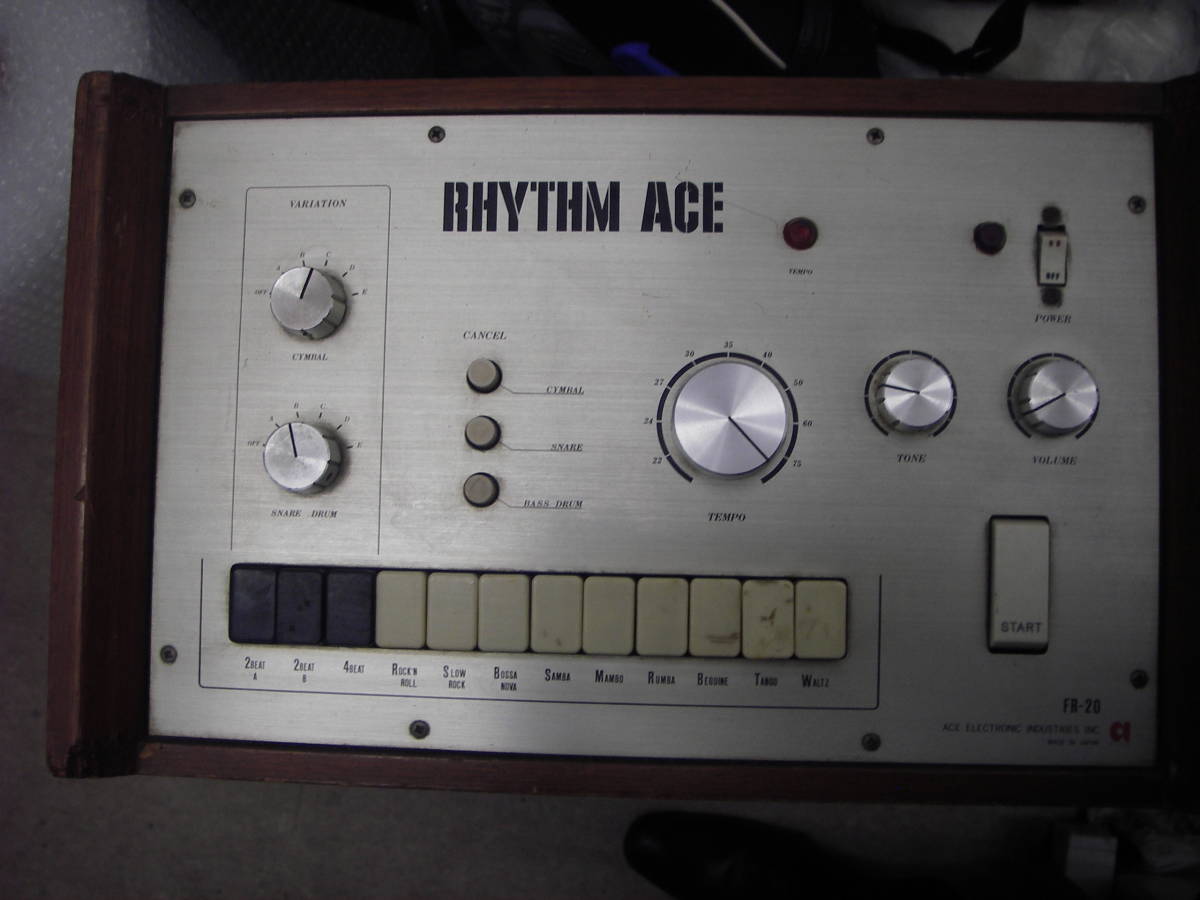 【6月7日まで特価】Ace Tone FR-60 リズムボックス Ace Tone FR-60 リズムボックス（名機60年代 ACE TONE リズム