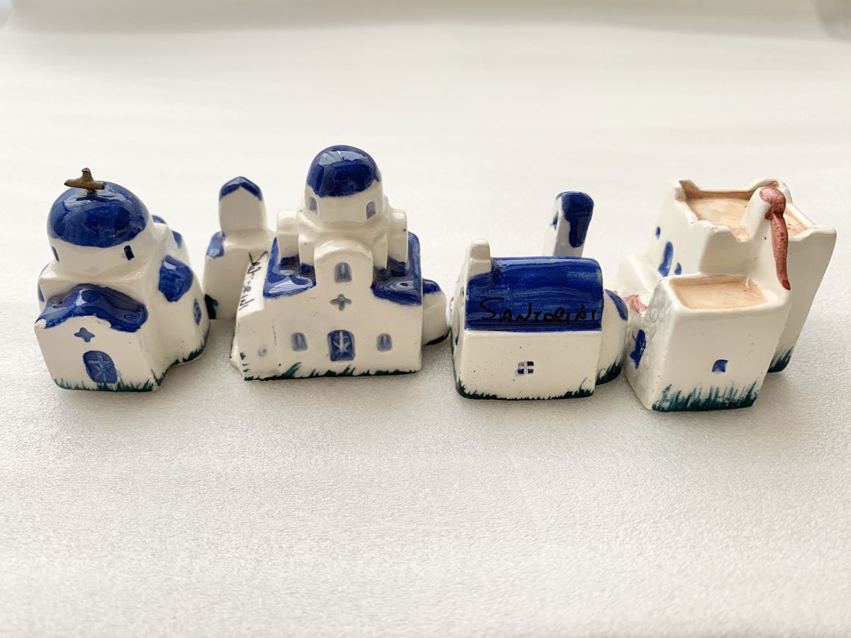 海外　ミニチュア　サントリーニ島　ギリシャ　ザルツブルク　オーストリア　雑貨　家 アドリア海・エーゲ海クルーズ（その3）ギリシャ・サントリーニ
