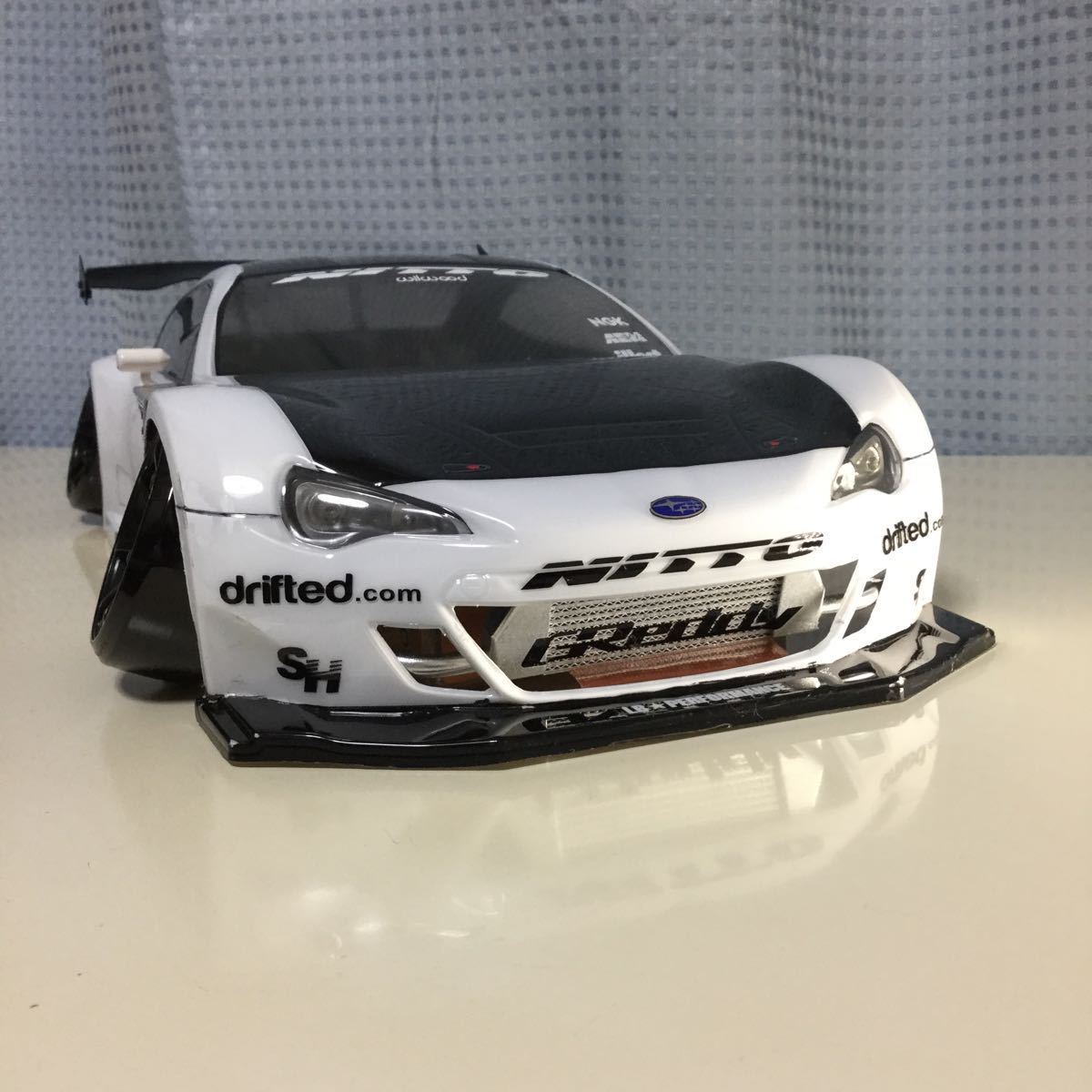 ヨコモYD2に使用ドリフトボディ中古 タミヤBRZ ドリパケ TA TT TB