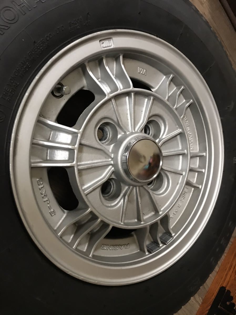 トヨタスポーツ800 ヨタハチ ホイール エンケイ 4本セット 中古品 の