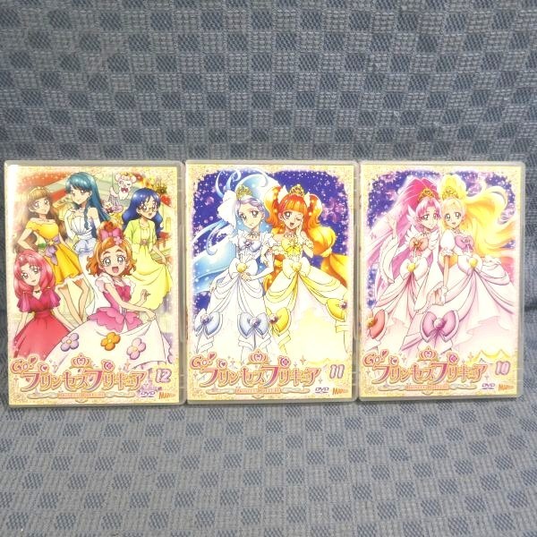 K393 Go プリンセスプリキュア 10 11 12 レンタル版 Dvd計3点セット の落札情報詳細 ヤフオク落札価格情報 オークフリー スマートフォン版