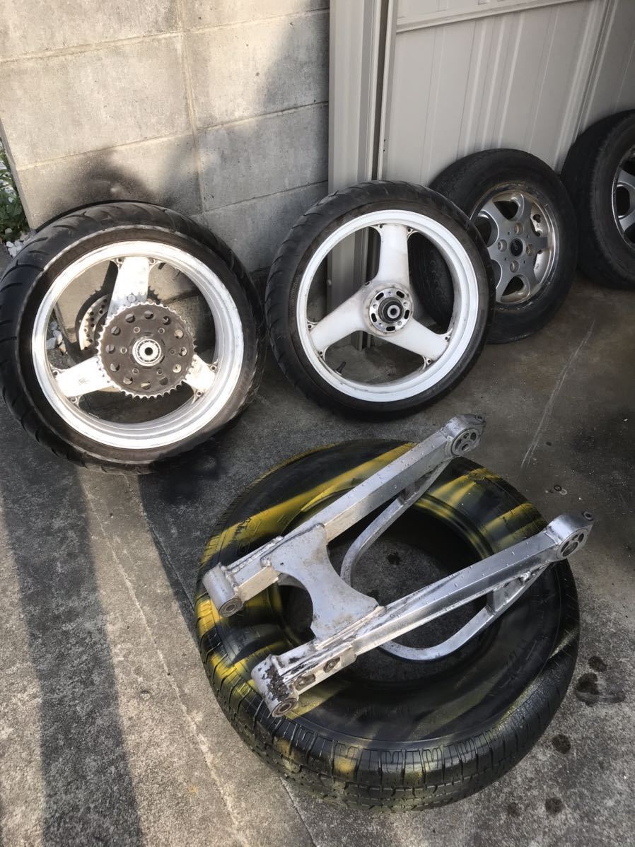 gpz900r A-10 純正ホイール前後セット gpz900r A-10 純正ホイール前後セット カワサキ GPZ900R A10