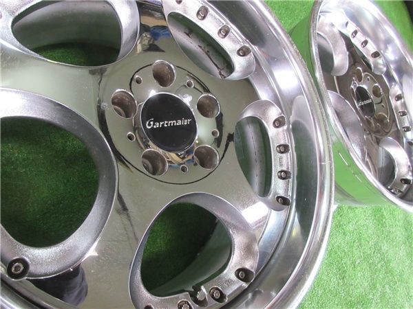 SSR ガルトマイヤー 17インチ 9J OFF+35 PCD114.3 5穴 ホイール2本  