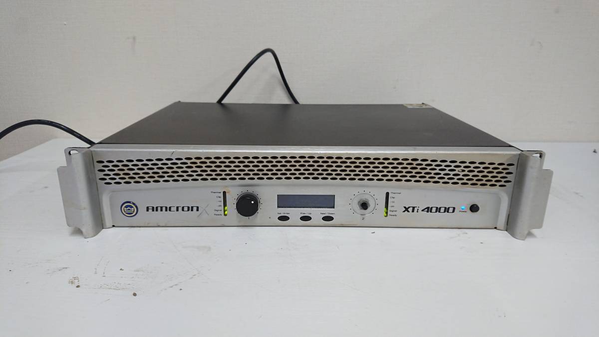 AMCRON XTi 4000 パワーアンプジャンク
