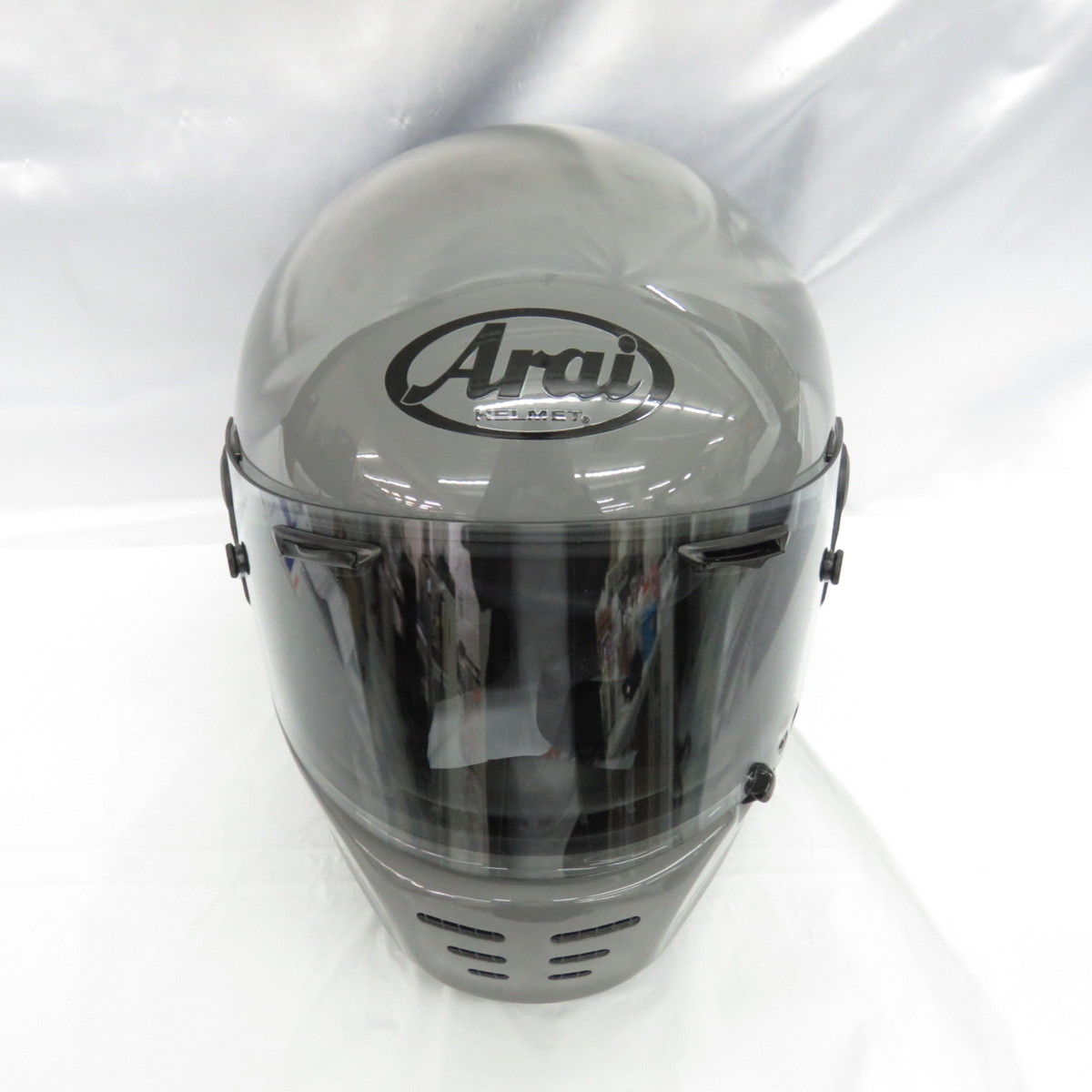 arai ラパイドネオ Lサイズ59-60㎝ モダングレー 中古】Arai アライ