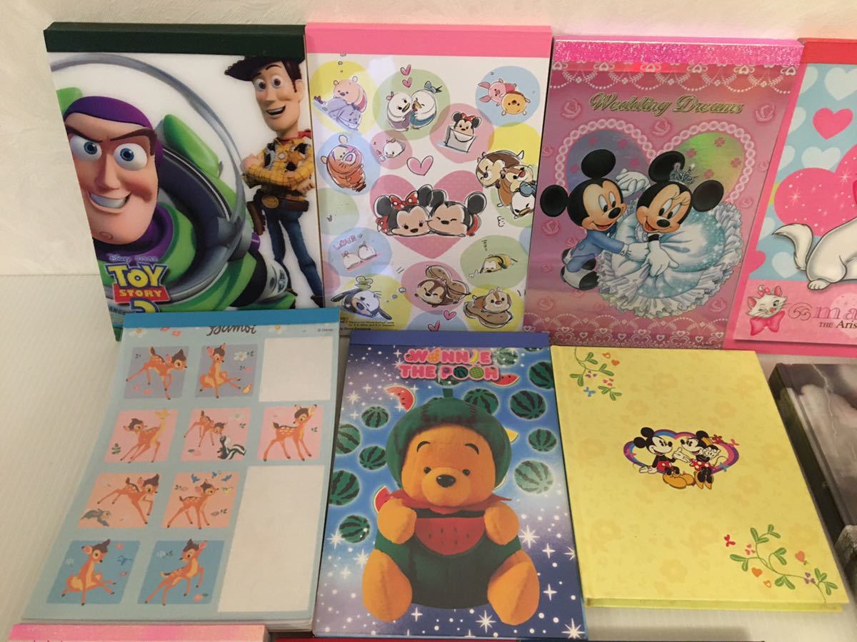 大量 ディズニー メモ 17点セット アリエル マリー スティッチ バンビ ミスバニー トイストーリー ウェディング ナイトメア 結婚式 の落札情報詳細 ヤフオク落札価格情報 オークフリー スマートフォン版