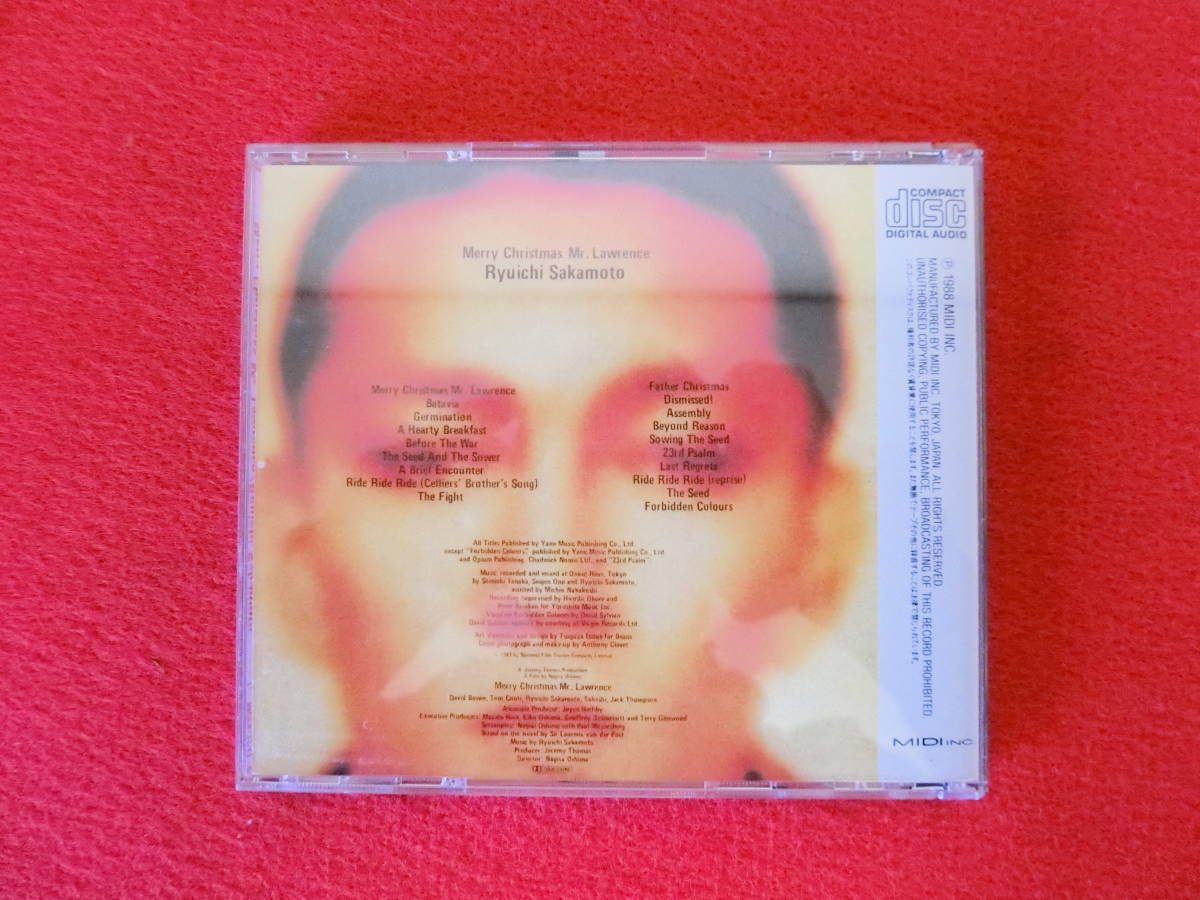 坂本龍一 Merry Christmas Mr Lawrence 戦場のメリークリスマス Ymo Cd Mdcl 1241 中古品 管理yp の落札情報詳細 ヤフオク落札価格情報 オークフリー スマートフォン版