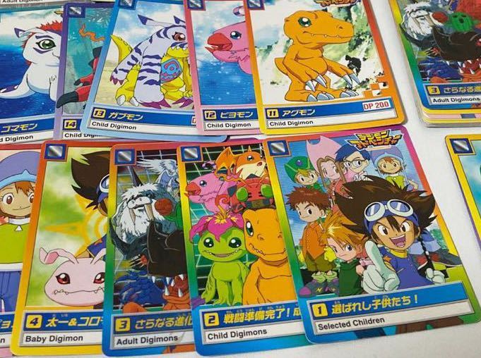 ☆バンダイ1999 カードダス カード『デジモンアドベンチャー』☆83枚の