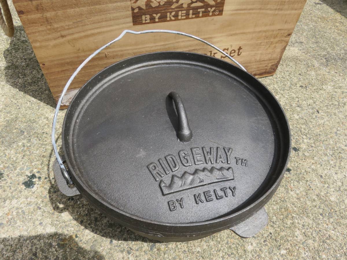 ダッチオーブン RIDGEWAY BY KELTY(リッジウェイバイケルティー) Kelty Ridgeway ダッチオーブン 30cm 12インチ - メルカリ