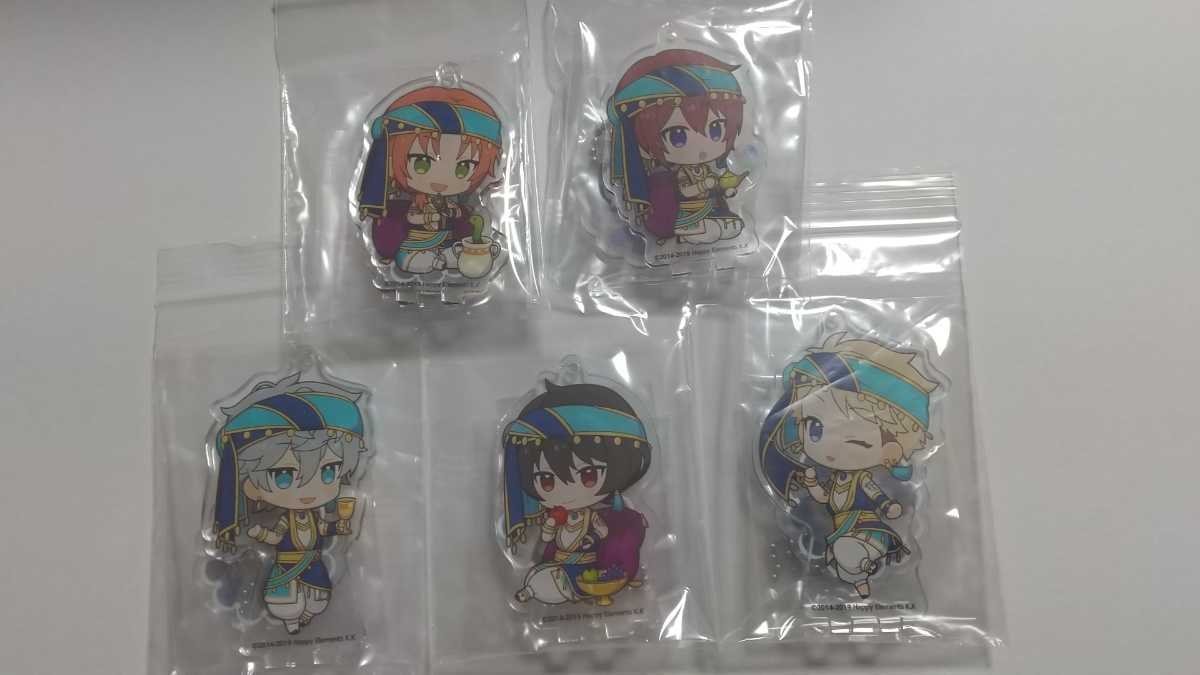 かわいい あんスタ 司 嵐 凛月 泉 レオ アクスタ Knights アニカフェ キーホルダー Kerjakahwin Co