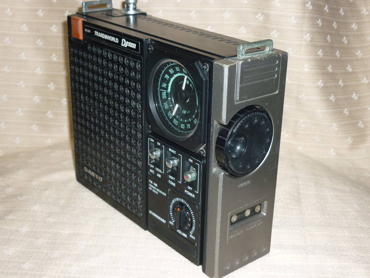 Sanyo Rp 50 Transworld Dj1000 昭和カッコイイラジオ の落札情報詳細 ヤフオク落札価格情報 オークフリー スマートフォン版