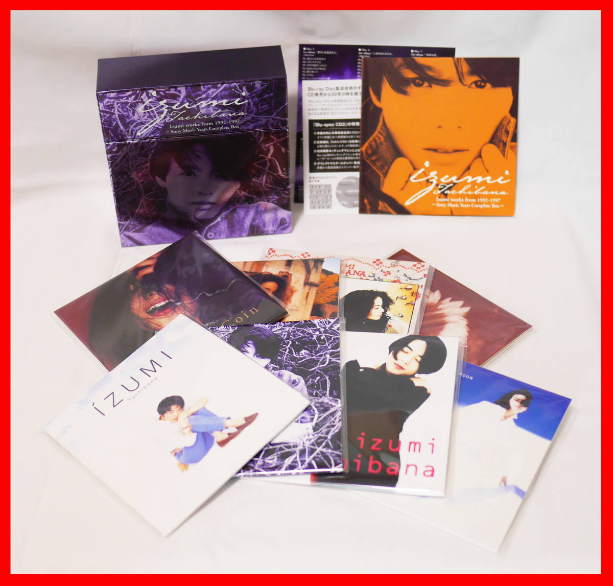 橘いずみ Izumi works from 1992-1997 CD-BOX Izumi works from 1992-1997 〜Sony Music Years Complete Box