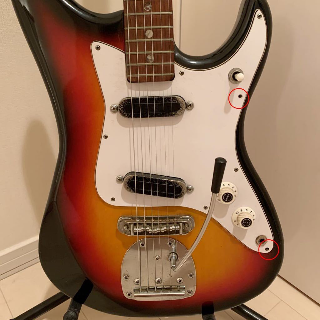 Guyatone LG-23 【1970年代製】　ビザール GUYATONE LG-23 ビザール ジャパンビンテージ グヤトーン ソフトケース