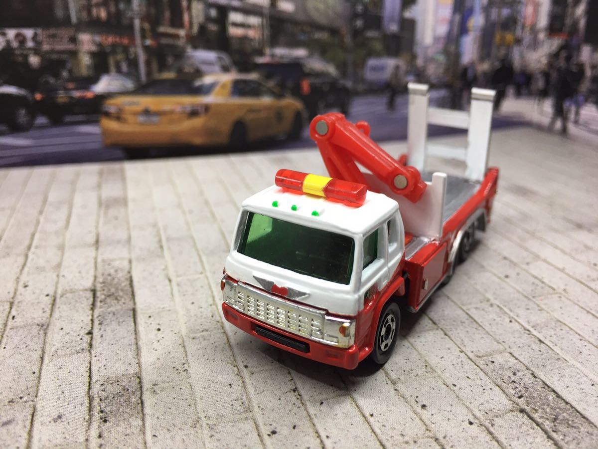 新品】トミカ改造 日野 ドルフィン レッカー 多関節クレーン 車載車