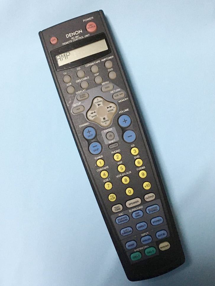取説・リモコンつき】DENON AVC-3800 易い アンプ ヴィンテージ レトロ