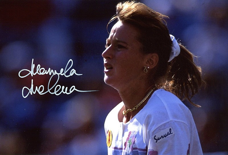 新品】マニュエラ・マレーバ 直筆サインフォト/写真 テニス Manuela