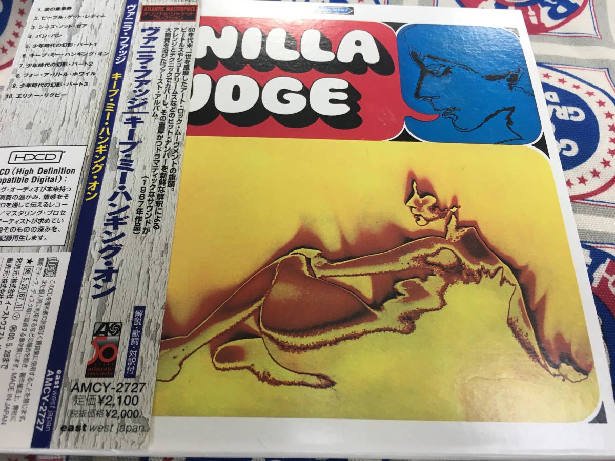 紙ジャケ Vanilla Fudge キープ・ミー・ハンギング・オン HDCD