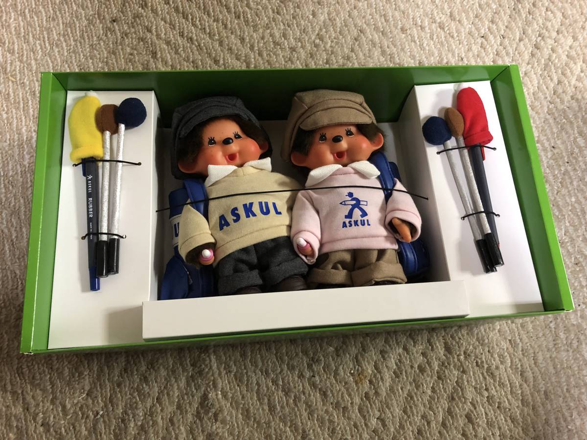 2004年 非売品 アスクル ゴルフ ペア モンチッチ 285455（□超