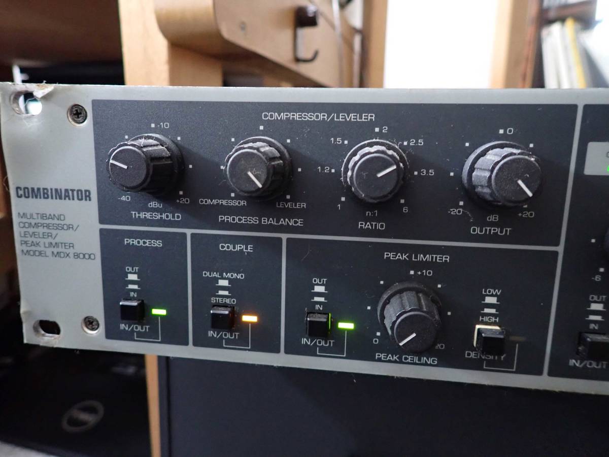 中古 BEHRINGER MDX-8000 マルチバンドコンプレッサーの落札情報詳細