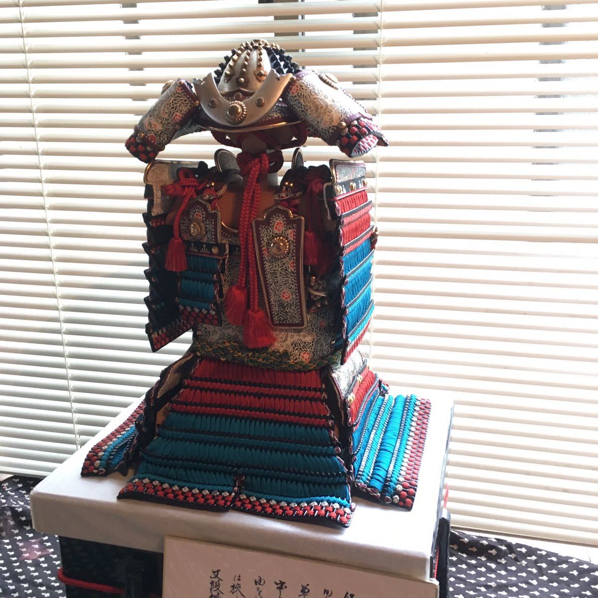 ○早乙女義隆 鎌倉時代 末期 縹 段 大鎧 久月 美品 甲冑五月人形 の