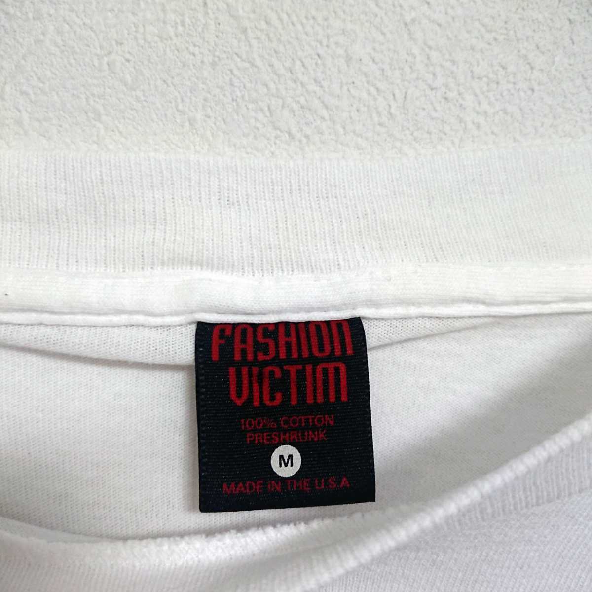 90s 90年代 Usa製 Fashion Victim ファッションヴィクティム ビンテージ ビンテージ Tシャツ M 白 宇宙人 エイリアン Akira アキラ 好きに の落札情報詳細 ヤフオク落札価格情報 オークフリー スマートフォン版