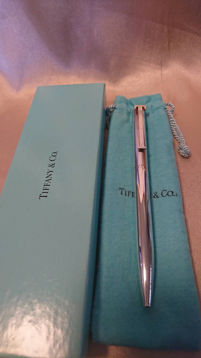 ティファニー Tiffany 純銀925 ボールペン Made In Germany Tグリップ 先端格納式 付属袋 元箱あり メンズ の落札情報詳細 ヤフオク落札価格情報 オークフリー スマートフォン版
