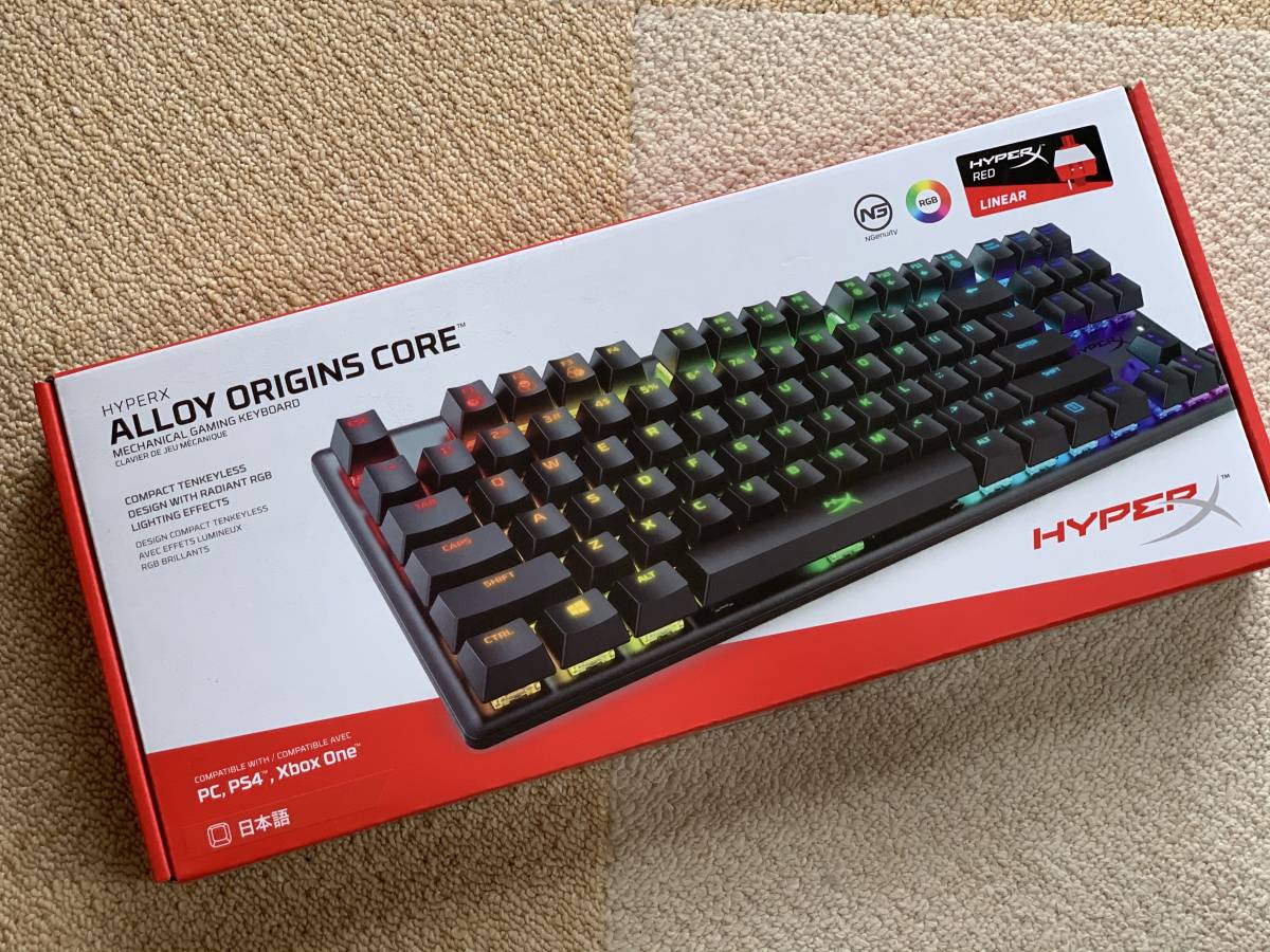 HYPERXゲーミングキーボード【新品未開封】