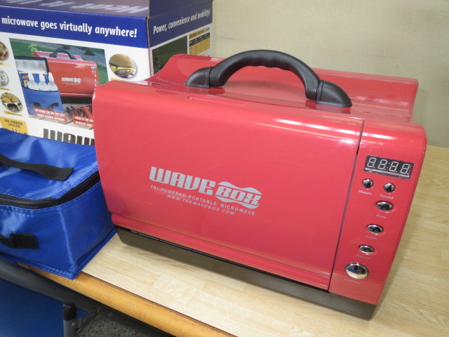 WAVEBOX ポータブル電子レンジ WBP-TP-660 美品WAVEBOXポータブル