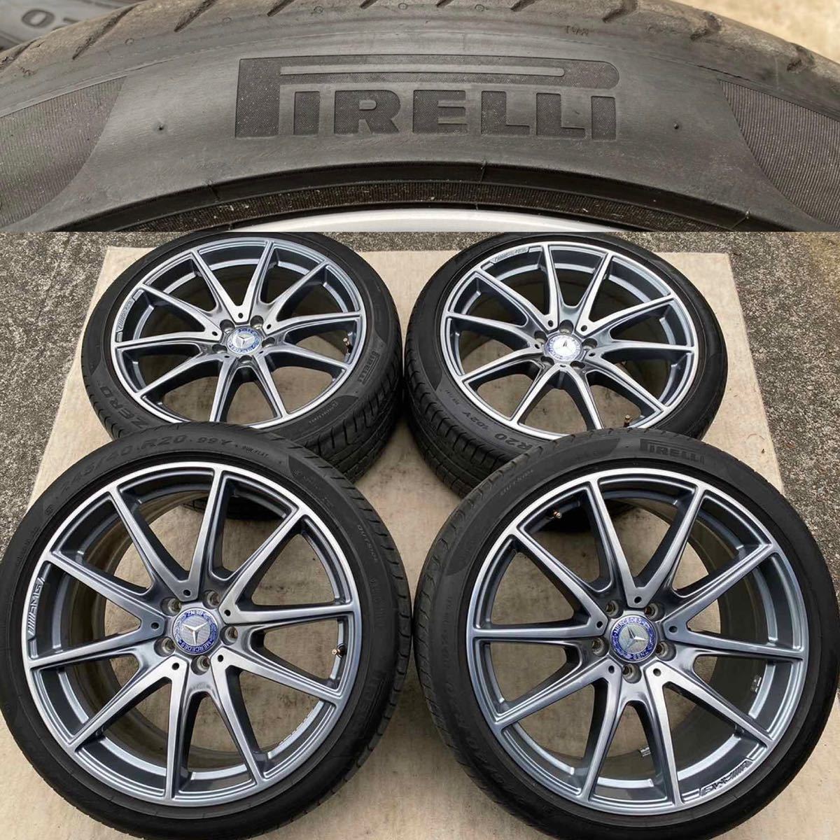 メルセデスベンツ AMG W222 S63純正 20インチ 4本