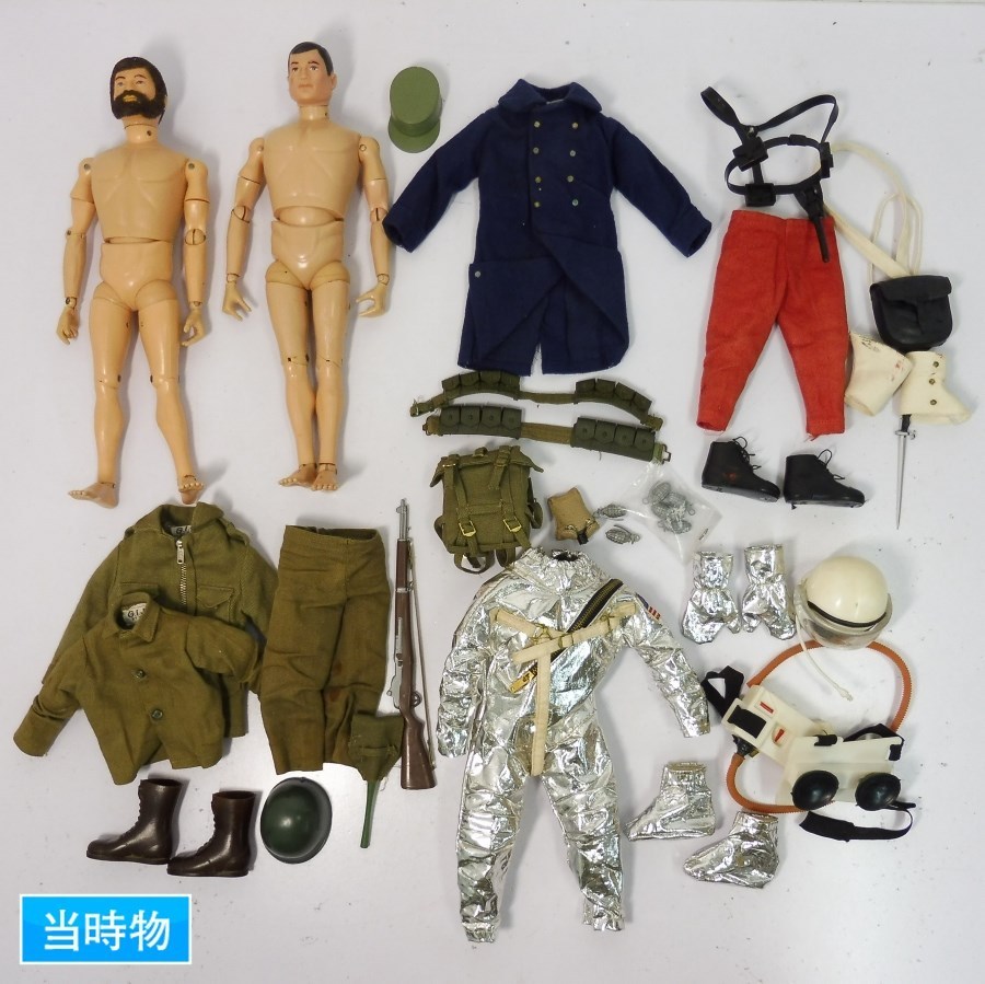 当時物！ハスブロGiジョーアドベンチャーチーム宇宙飛行士 mO309b [当時物] ハズブロ G.I.JOE ビンテージ素体 衣装 宇宙飛行士