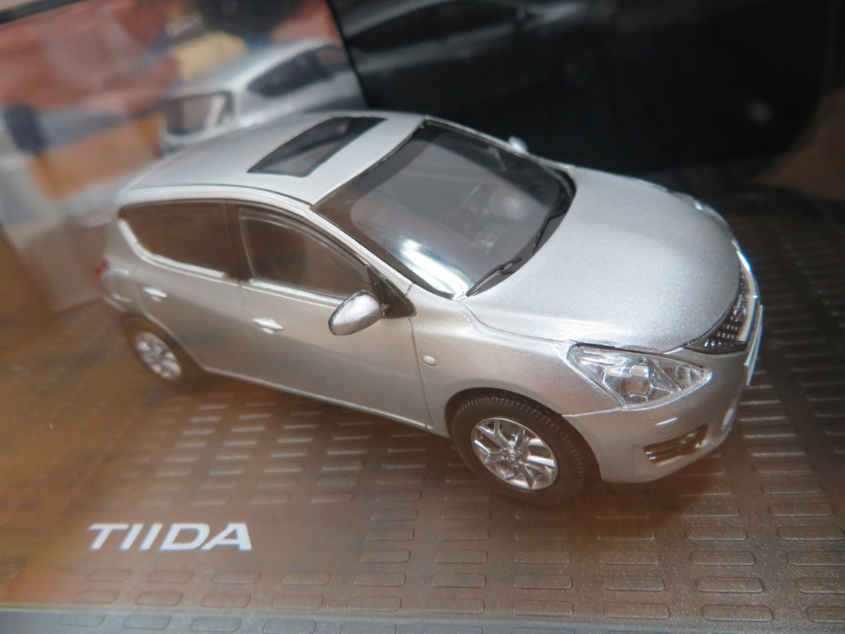 Tm1572 同梱不可 Nissan特注 1 43 日産 ティーダ New Tiida シルバー の落札情報詳細 ヤフオク落札価格情報 オークフリー スマートフォン版
