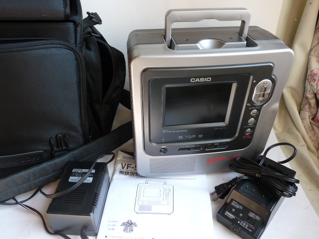 CASIO ポータブルビデオカセットレコーダー　 VF-60S ポータブルビデオカセットレコーダー CASIO VF-60S VHS(VHSビデオ