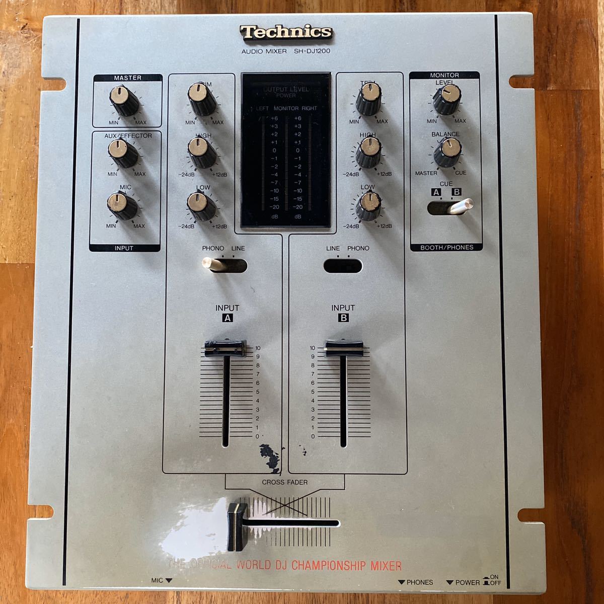 Technics テクニクス SH-DJ1200 DJミキサー Technics DJミキサー SH