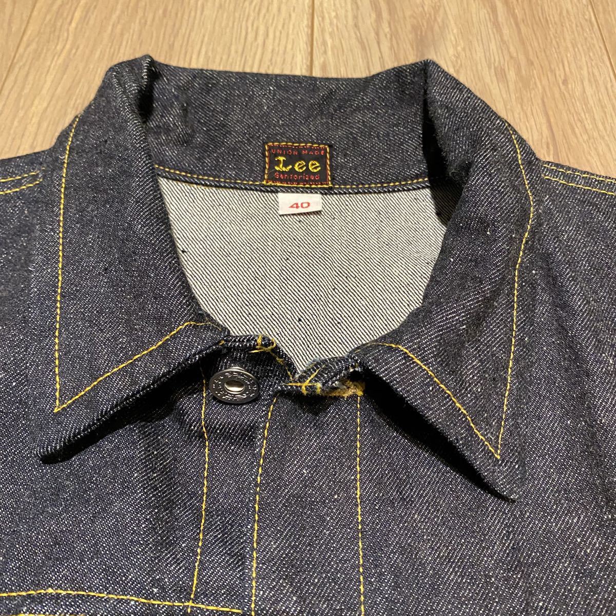size40 Nexus7 x Lee COWBOY JKT WWⅡ-2nd Beyondexx Denim ネクサス