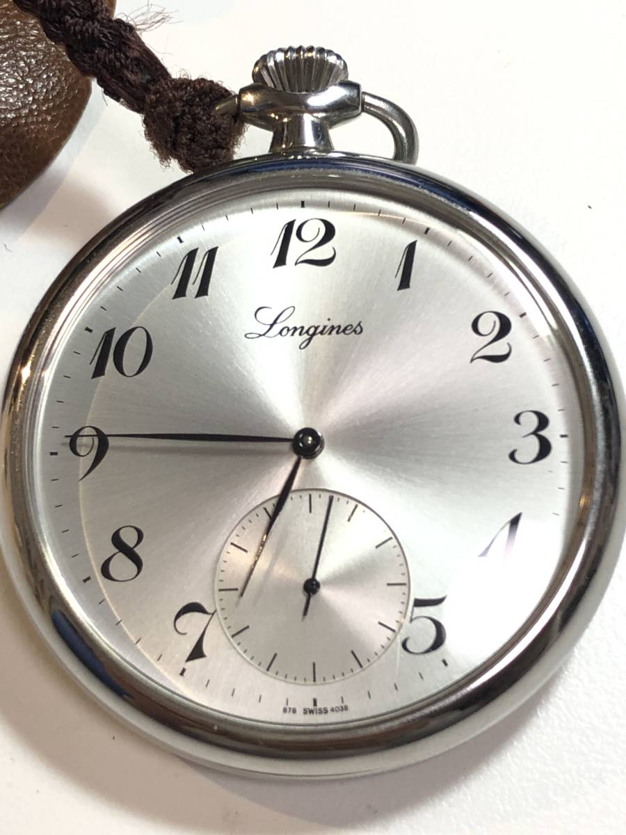 国内最安値! Longines ロンジン 4038 878 スモセコ 手巻き 動作品 懐中時計 - その他