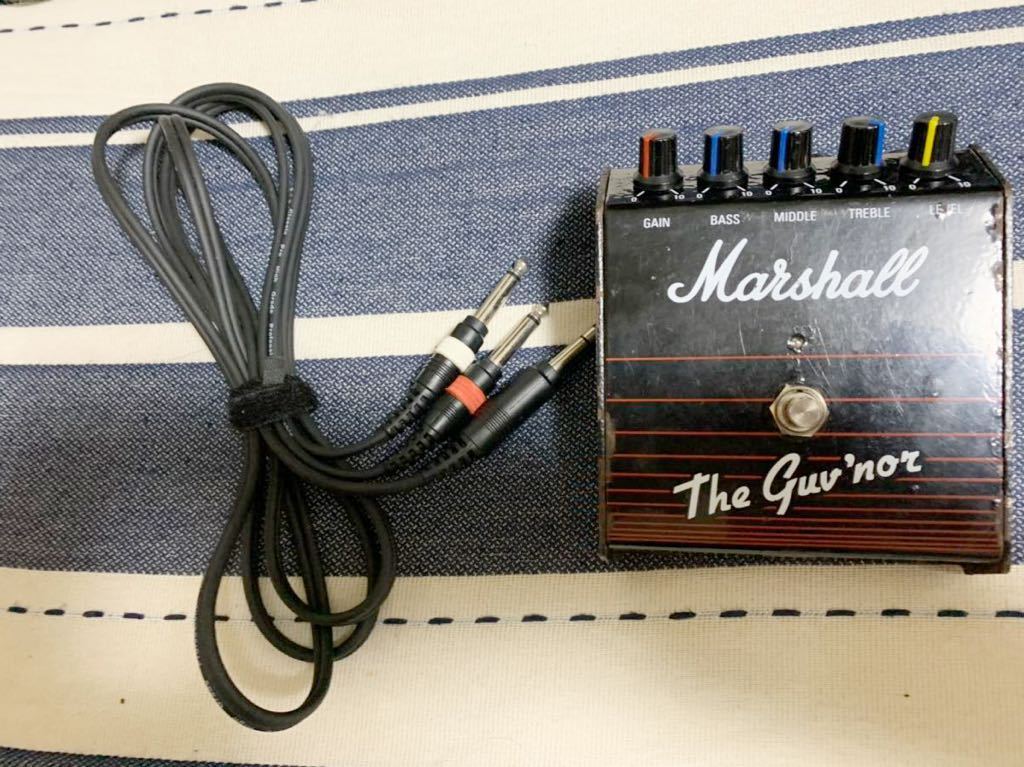 Marshall Guv'nor ガヴァナー TL072 mod 韓国製 センドリターン Marshall Guv'nor ガヴァナー TL072 mod 韓国製 センドリターン