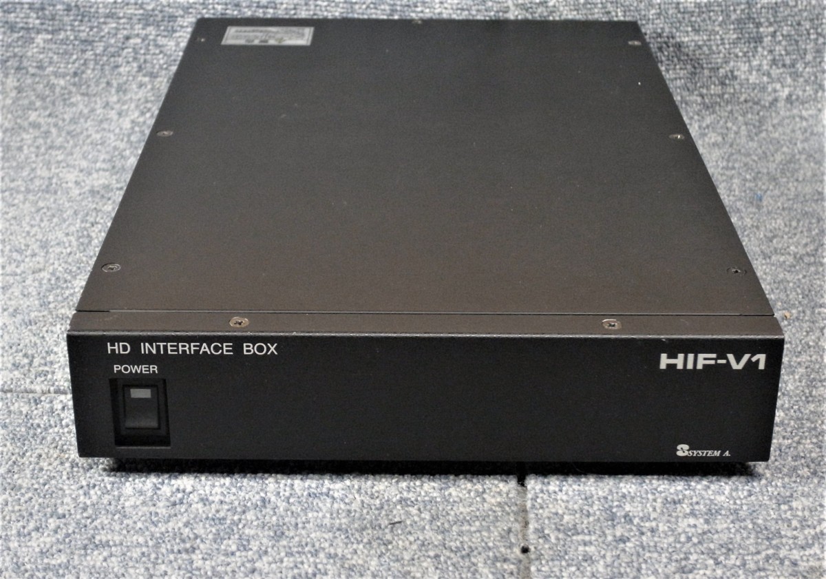 System A Hif V1 システムアート コンポーネントビデオ To Hd Sdi アンバランスオーディオ To バランスオーディオ コンバーター 中古 の落札情報詳細 ヤフオク落札価格情報 オークフリー スマートフォン版
