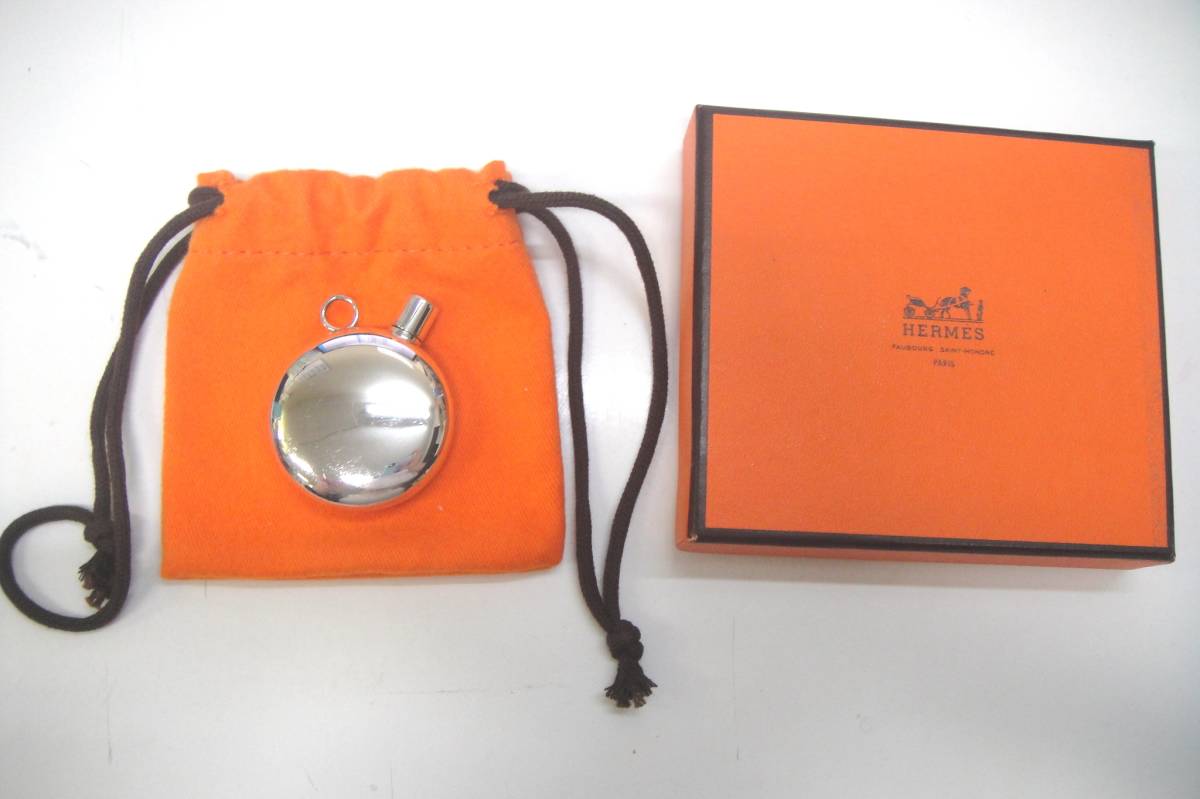 IGA6792】HERMES エルメス アトマイザー パフュームボトル 銀製 925SV