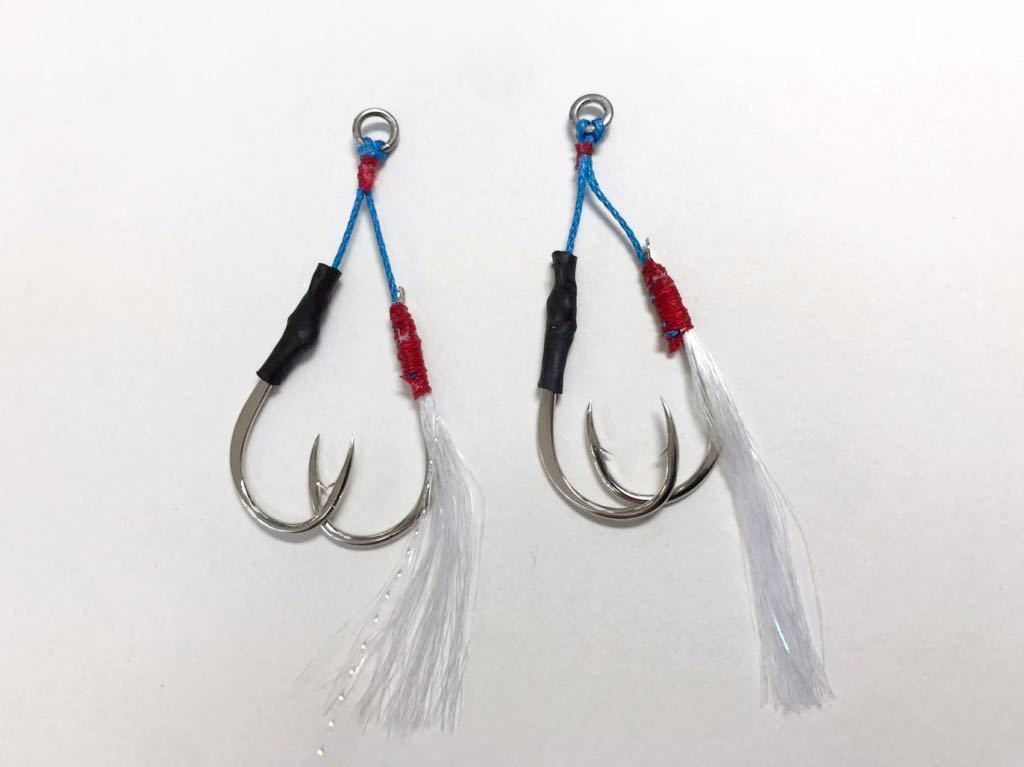 新品 アシストフック Slj Lj 自作5本セット スーパーライトジギングフック 鯛ジギング イサキ Tgベイト ライトジグ の落札情報詳細 ヤフオク落札価格情報 オークフリー スマートフォン版