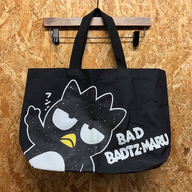 SANRIO BAD BADTZ-MARU サンリオ バッドばつ丸 - トートバッグ 手提げ