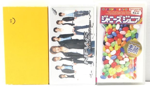 S Sb 中古 News ニッポン0304 ジャニーズジュニア 素顔 ジャニーズジュニア コンサート Vhs3本セット 0 0630 の落札情報詳細 ヤフオク落札価格情報 オークフリー スマートフォン版
