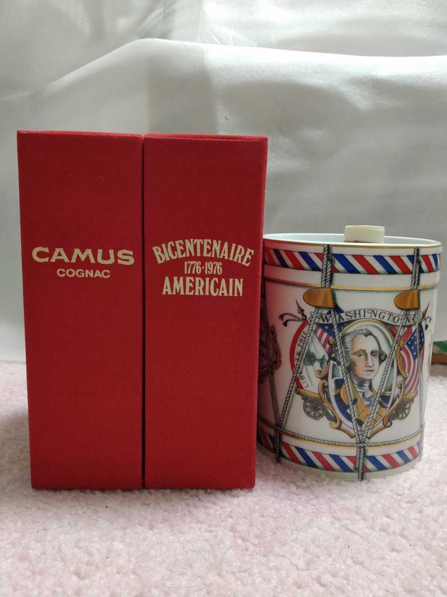 希少◾️カミュBICENTENAIRE AMERICAIN コニャック 新品】CAMUS COGNAC VIEILLE RESERVE BICENTENAIRE AMERICAIN ドラム型