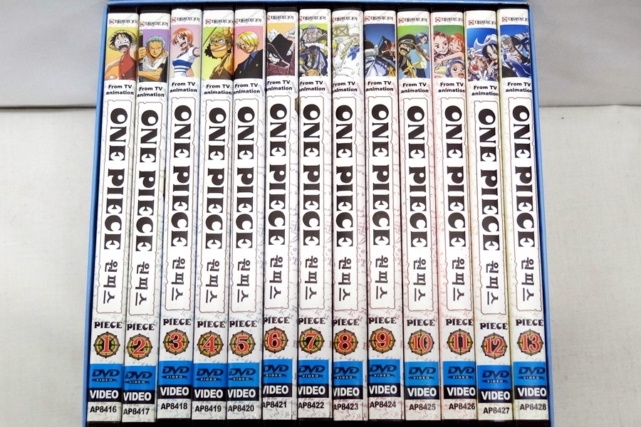 カメ 逆輸入盤 現状渡し品 One Piece ワンピース From Tv Animation 52 Episode 1 13巻 Dvd セット T Gg03c の落札情報詳細 ヤフオク落札価格情報 オークフリー スマートフォン版