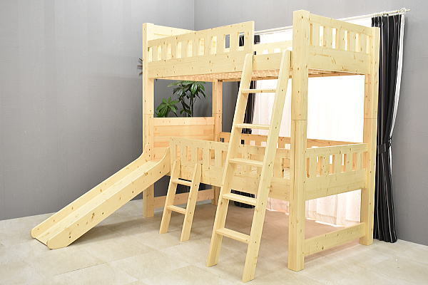 新品 Nw44 10g 地域限定送料無料 新品未使用 1円 パイン無垢材すべり台付き2段ベッド 耐震仕様スノコベッド二段na木製アウトレット家具 の落札情報詳細 ヤフオク落札価格情報 オークフリー スマートフォン版