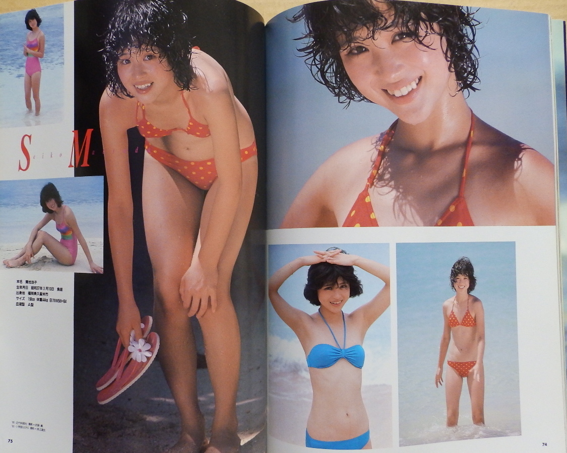 ザ サンミュージック 秘蔵タレントグラビア満載 松田聖子 桜田淳子 早見優 酒井法子 岡田有希子 安達祐実 香坂みゆき 森田健作 の落札情報詳細 ヤフオク落札価格情報 オークフリー スマートフォン版