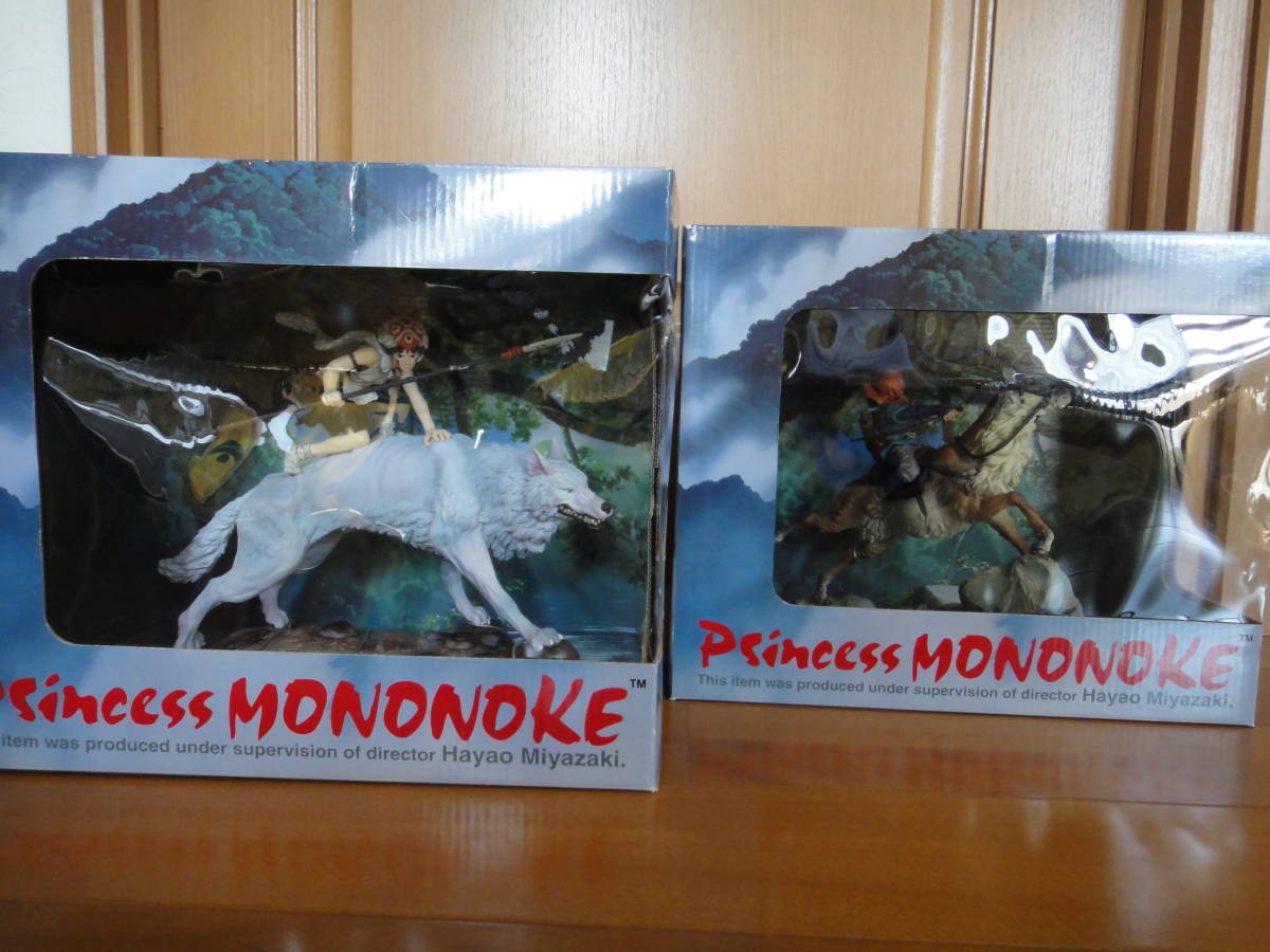 コミニカ社 もののけ姫 犬神 サン アシタカ ヤックル メモリアルコレクション ジブリ 宮崎駿 二馬力 の落札情報詳細 ヤフオク落札価格情報 オークフリー スマートフォン版