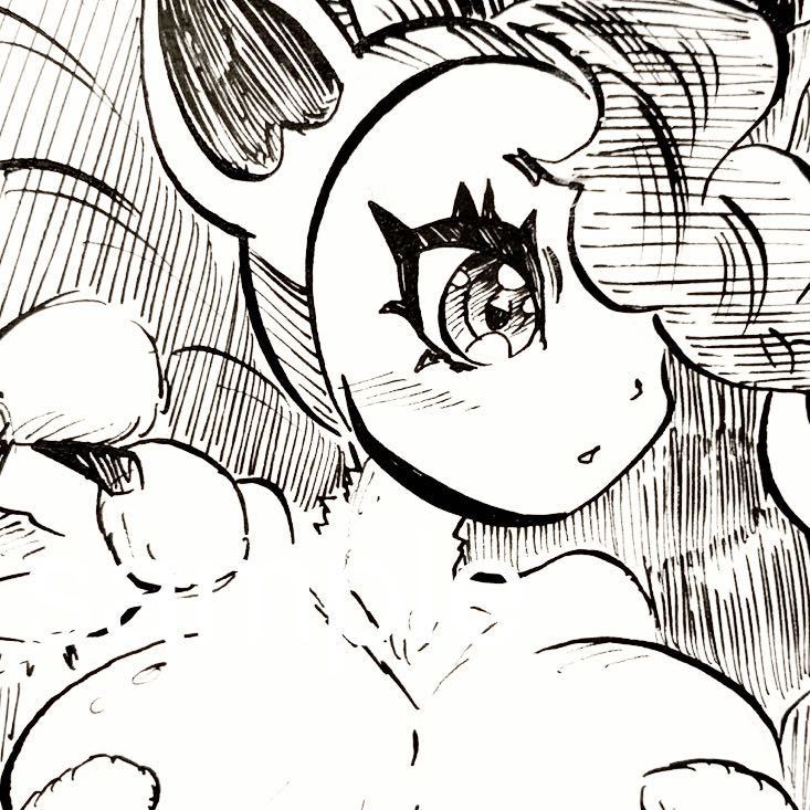 同人 手描きイラスト フェリシア ヴァンパイア 獣人 女の子 人外 ケモミミ オリジナル モン娘 ケモナー メスケモ 原画 の落札情報詳細 ヤフオク落札価格情報 オークフリー スマートフォン版