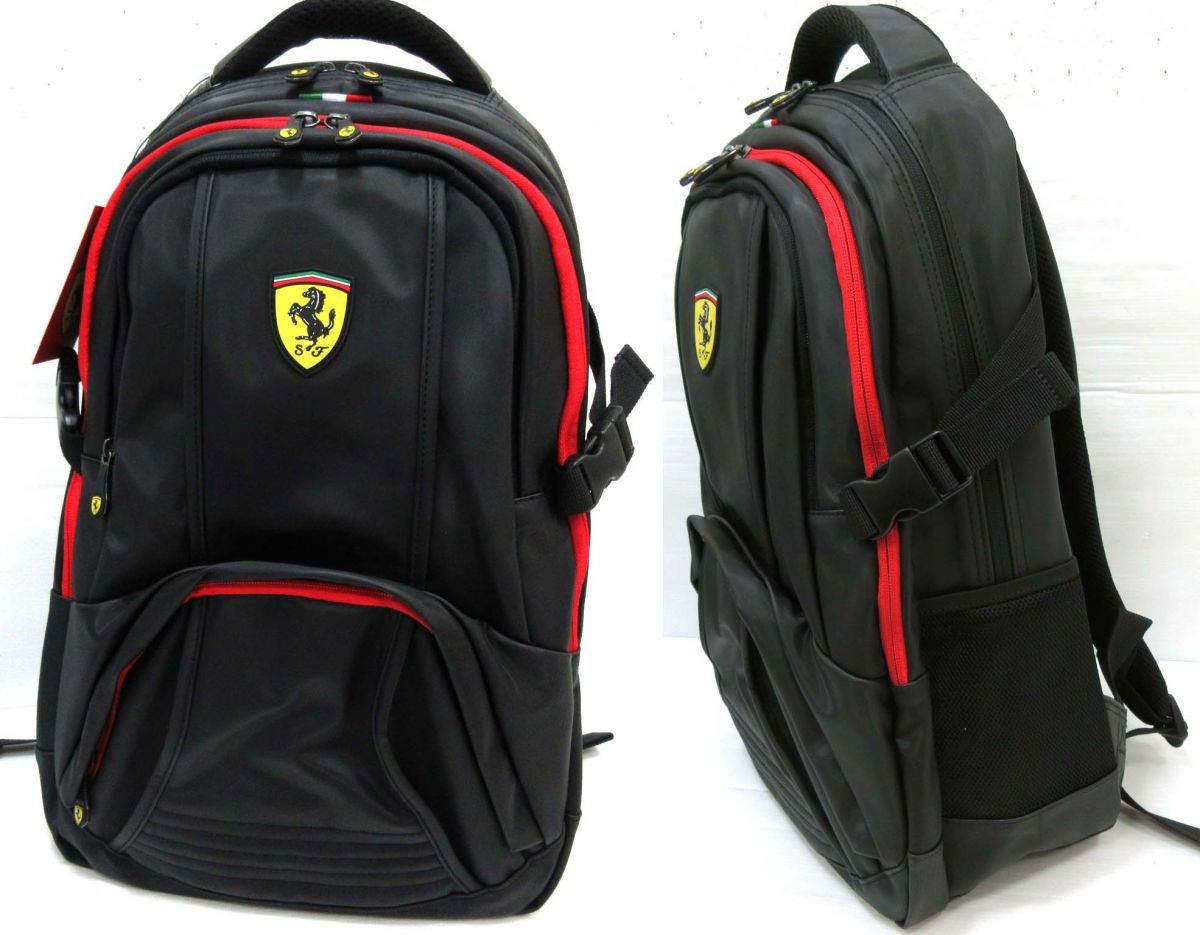 新品】1円 新品◎フェラーリ バックパック Ferrari リュック