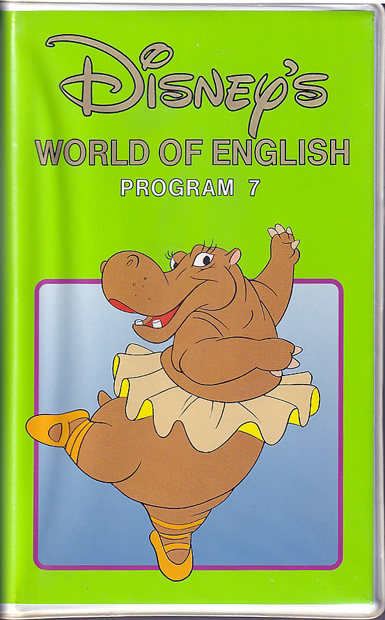 Disney's WORLD OF ENGLISH Program 7 VHS ビデオ ☆THE WALT DISNEY